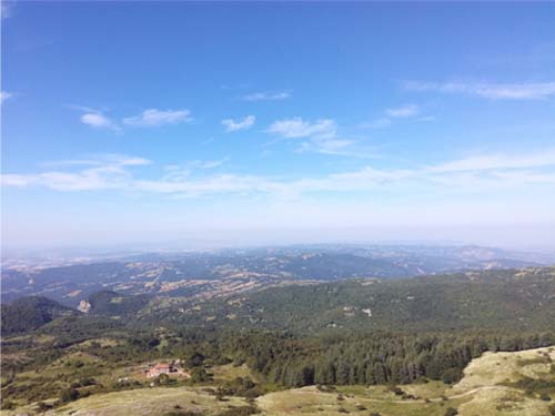 Panorama dalla torre giurisdavidica